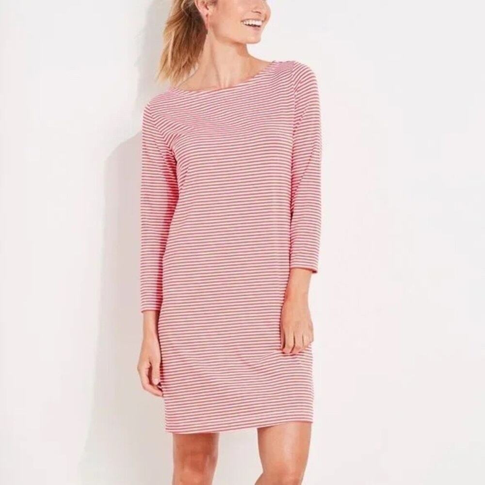 Vineyard Vines Sankaty Striped Shift Dress